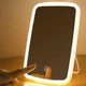 Сенсорне LED дзеркало для макіяжу з 3 рівнями підсвітки та USB-зарядкою - зображення 1