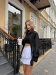 Жіноча легка спіниця міні з воланами Uaclothes 42-44 Молочний (like39044-194801349) - изображение 4