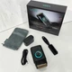 Шейвер профессиональный VGR для бритья бороды и усов 2 сетки USB-C аккумуляторный LED дисплей Черный 9000 об/мин (773-V) - изображение 4