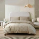 Постельное белье Lotus Home - Premium Percale Stripe хаки семейный (svt-2000022355773) - изображение 2