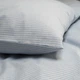 Постельное белье Lotus Home - Premium Percale Stripe голубой евро (svt-2000022355728) - изображение 3