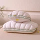 Подушка анатомическая Good Sleep Булочка белая 50x70 см - изображение 6