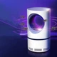 Лампа ловушка от насекомых KS-668 Mosquito Killer UV Lamp USB 21.4 см белая - изображение 3