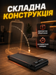 Складная электрическая беговая дорожка с Bluetooth для домашних тренировок с амортизацией, максимум 12 км/ч, до 150 кг, пульт ДУ, LED-дисплей - изображение 5