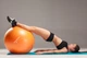 М'яч для фітнесу (фітбол) Power System PS-4011 Ø55 cm PRO Gymball Orange - зображення 2