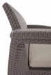 Садовий диван 2-місний Keter Corfu Love Seat капучино (258974) — пластиковий ротанг для тераси та балкона - зображення 6