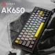 Клавиатура Ajazz AK650 Moon Yellow Switch USB UA Black/Grey/Yellow (AK650-MY-GWY) - изображение 6