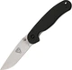 Ніж складаний Ontario Knife RAT II Linerlock, лезо Plain Satin AUS-8, руківя Black GFN, Тайвань, ON8860 - изображение 1