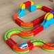 Klocki konstrukcyjne Magiczna kolejka Woopie 58441 Magnetyczny tor antygrawitacyjny z pojazdem 68 elementów (5906280658441) - obraz 12