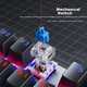 Клавиатура HP GK100 механическая проводная игровая на 104 клавиши с подсветкой - изображение 2