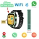 Детские смарт часы с сим картой Smart Baby Watch D8, Android, GPS, мониторингом, видеозвонком, 850мАч, telegram, black-green - изображение 1