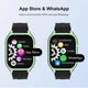 Детские смарт часы с сим картой Smart Baby Watch D8, Android, GPS, мониторингом, видеозвонком, 850мАч, telegram, black-green - изображение 7