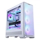 Корпус PHANTEKS G400A, білий, Mid-Tower ATX, із задньою розводкою кабелів, скляні бічні панелі, сітчаста передня панель, місце під водяне охолодження 360 мм, Type-C 20 Гбіт/с - зображення 3