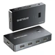 KVM-перемикач Shengwei DHK3102G 2-портовий HDMI 4K @ 60 Гц Чорний - зображення 2