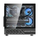 Корпус компьютерный PADO Yinglong Cangming ATX черный, поддержка водяного охлаждения 360 мм - изображение 7