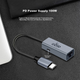 Адаптер Aigo R02P Type-C — RJ45 гигабитный с питанием PD 100 Вт, металлический корпус, для ноутбука, телефона и планшета - изображение 6