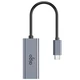 Адаптер Aigo R02P Type-C — RJ45 гигабитный с питанием PD 100 Вт, металлический корпус, для ноутбука, телефона и планшета - изображение 8