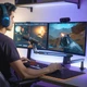 Стойка HUMANEX для микрофона настольная с пантографом и RGB-подсветкой, до 3 кг, белая - изображение 4