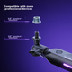 Стойка HUMANEX для микрофона настольная с пантографом и RGB-подсветкой, до 3 кг, белая - изображение 9