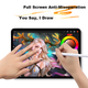 Емкостной стилус JPLAYER, совместимый с Apple Pencil первого и второго поколений, Bluetooth-стилус, универсальный для iPad Pro/Air6/5/4/Mini/iPad 2024 года, для рисования и письма, обладает сильным магнитным притяжением. - изображение 6