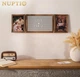 Персоналізована подвійна фоторамка з літерним полем для написів NUPTIO - зображення 2