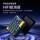 Проводная одноручная магнитная клавиатура AJAZZ AK029 с частотой опроса 8K, RGB-подсветкой, 29 клавишами, переключателями RT0.01 Valorant Ice Island, оригинальным белым и синим дизайном. - изображение 3