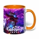 Чашка з друком "Genshin Impact/Геншин Імпакт" №5 (колір помаранчевий) (45963) - зображення 2