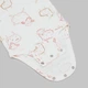 Комплект одежды Carter's толстовка, штаны и боди 1159854407 (Розовый 3M) на рост 55-61 см - изображение 3