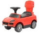 Jeździk dziecięcy z rączką dla rodzica Milly Mally Porsche Cayenne Czerwony (01044) (5907090701044) - obraz 7