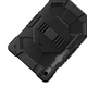 Протиударний чохол Hard Shell Tank з підставкою на 360° та тримачем руки для Samsung Galaxy Tab S10 FE 10.9" (5G SM-X526 / Wi-Fi SM-X520) Чорний - зображення 2