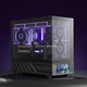 Корпус для игрового компьютера PADO Yinglong Cangming Display Version, черный, материнская плата M-ATX, система водяного охлаждения 360 мм, дополнительный 6-дюймовый ЖК-экран с панорамным обзором 270°, видеокарта 5090. - изображение 4