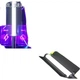 Портативный светодиодный RGB-светильник LATZZ с регулируемой цветовой температурой, мягкий ручной свет для фотосъемки, прямых трансляций, ночной съемки на открытом воздухе, видеосъемки и создания атмосферы. - изображение 2