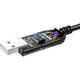 Кабель DIT IOT5084B USB — RS232 з роз'ємом DB9 «мама» на чіпі FTDI, 50 м, промисловий - зображення 3