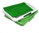 Великий туалет для собак Puppy Potty Pad MH-872 68×42 см з покриттям під траву, багаторазовий пластиковий лоток для цуценят, собак дрібних і середніх порід, домашній туалет - зображення 4