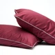 Набор наволочек Moon&Star Red Wine Corner Сатин Premium 40х40 2 шт (MS-840002586) - изображение 2