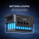 Зарядная станция Pecron F3000LFP APP Control, 3072/3600Wh LiFePO4, MPPT 400W max литий-железо-фосфат - изображение 4