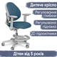 Дитяче крісло Evo-kids Mio-DB (арт.Y-407 DB) - изображение 1