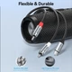 Кабель Vention BILHF Type-C - RCA 1 м Сірий (6922794792791) - зображення 9