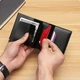 RFID кардхолдер кредитница кошелек Aluminum Men Wallet Card Black - изображение 3