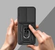 Чехол Primo Shockproof для Realme C85 - противоударный, с подставкой и шторкой для камеры - Black - изображение 5