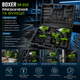 Набор аккумуляторных инструментов BOXER SR032 3в1 24 В с двумя аккумуляторами шуруповерт дрель ударный гайковерт аккумуляторная отвертка в кейсе - изображение 2