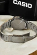 Мужские часы Casio MTP-V002D-1B3 Silver-Black - изображение 3