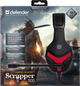 Наушники Defender Scrapper 500 Black-Red (64500) - изображение 9
