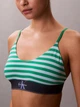 Бюстгальтер без косточек Calvin Klein Underwear 147064235 M Синий/Зеленый (1161112711) - изображение 3
