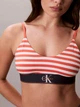 Бюстгальтер без кісточок Calvin Klein Underwear 503774965 M Білий/Червоним (1161116080) - зображення 3