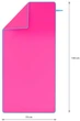 Ręcznik NILS CAMP NCR11 z mikrofibry 140 x 70 cm Różowy (5907695592955) - obraz 6