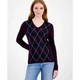 Женский свитер Tommy Hilfiger кофта 1159863536 (Фиолетовый S) - изображение 5