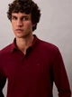 Мужской лонгслив-поло Calvin Klein 1160555547 (Бордовый XXL) - изображение 3
