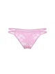 Комплект белья с пайетками Victoria's Secret Pink бюстгальтер и трусики тонг 1161149835 (Сиреневый L) - изображение 7