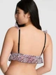 Комплект белья с принтом Victoria's Secret Pink бралетт триангл и трусики тонг 1161276500 (Черный/Розовый M) - изображение 3